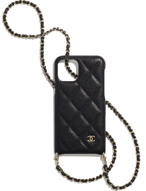 phone o case chanel|chanel phone case with strap.